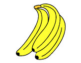 Dibujo Plátanos pintado por hiikari