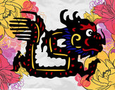 Dibujo Signo del dragón pintado por kaikozatsu