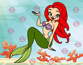 Dibujo Sirena sexy pintado por sandra8210