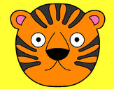 Dibujo Tigre II pintado por noetxe
