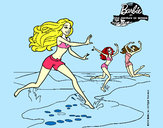 Dibujo Barbie de regreso a la playa pintado por dalay1011