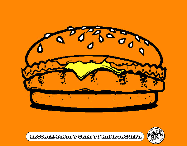 Dibujo Crea tu hamburguesa pintado por ruben-rayo