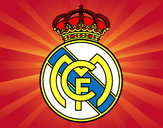 Dibujo Escudo del Real Madrid C.F. pintado por Joramigo
