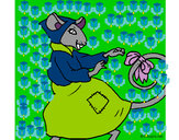 Dibujo La ratita presumida 7 pintado por brializ 
