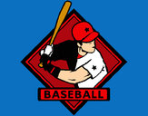Dibujo Logo de béisbol pintado por DJgoku
