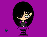 Dibujo Look Emo pintado por giovanana9