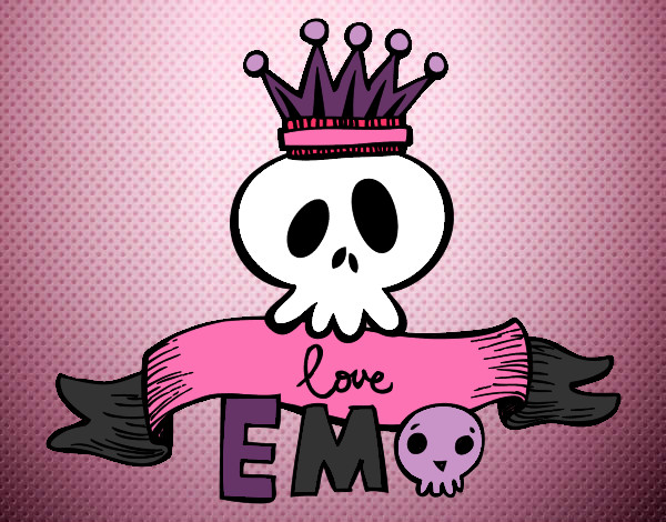 Dibujo Love Emo pintado por feremi