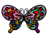 Dibujo Mariposa bonita pintado por carmao