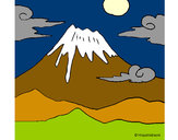 Dibujo Monte Fuji pintado por Ederveich