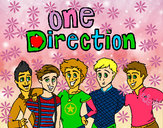 Dibujo One Direction 3 pintado por hyunapsy