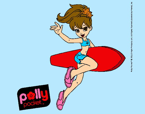 Dibujo Polly Pocket 3 pintado por Milucha16