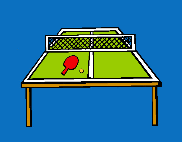 Dibujo Tenis de mesa 1 pintado por DJgoku