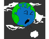 Dibujo Tierra enferma pintado por Canica3