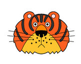Dibujo Tigre III pintado por amaliasoli