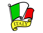 Dibujo Bandera de Italia pintado por sandra8210