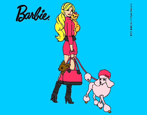 Barbie elegante