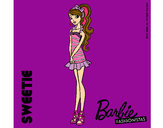 Dibujo Barbie Fashionista 6 pintado por agus1