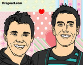 Dibujo Big time Rush 3 pintado por esmeraldz