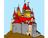 Dibujo Castillo medieval pintado por Charini