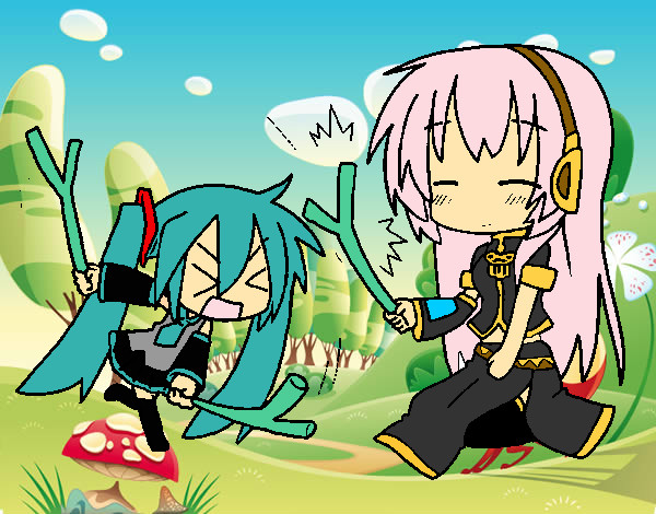 miku y luka