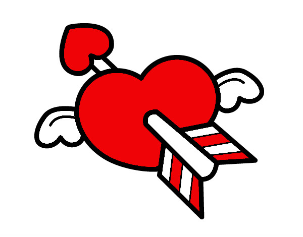 Dibujo Corazón de San Valentín pintado por brandwon