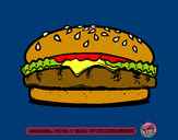 Dibujo Crea tu hamburguesa pintado por Seirita6