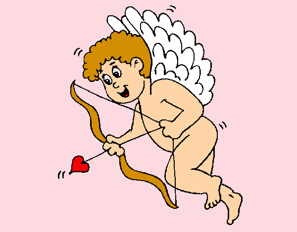 Dibujo Cupido con grandes alas pintado por brandwon