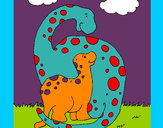 Dibujo Dinosaurios pintado por FINN_JAKE