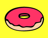 Dibujo Donuts 1 pintado por ferny16