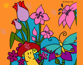 Dibujo Fauna y flora pintado por tany81