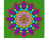 Dibujo Mandala 20 pintado por demetria