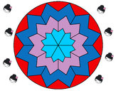 Dibujo Mandala 29 pintado por sony777