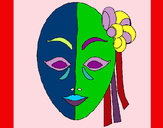Dibujo Máscara italiana pintado por preXsie