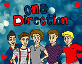Dibujo One Direction 3 pintado por ana_horan 