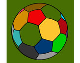 Dibujo Pelota de fútbol II pintado por luisemilio