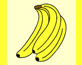 Dibujo Plátanos pintado por Brisatello