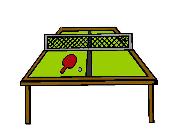 Dibujo Tenis de mesa 1 pintado por kevinmota