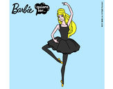 Dibujo Barbie bailarina de ballet pintado por Rin0Chan
