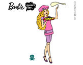 Dibujo Barbie cocinera pintado por vanessa4