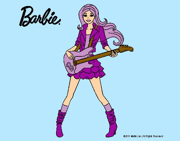 Barbie guitarrista