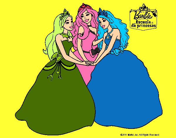 Barbie y sus amigas princesas