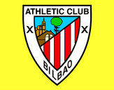 Dibujo Escudo del Athletic Club de Bilbao pintado por salviayala