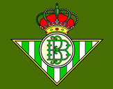 Dibujo Escudo del Real Betis Balompié pintado por ivanya
