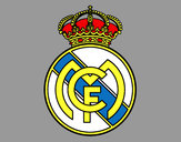 Dibujo Escudo del Real Madrid C.F. pintado por salviayala