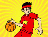 Dibujo Jugador de básquet junior pintado por YAWILDA-04