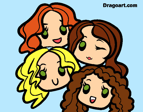 Dibujo Little mix pintado por martams