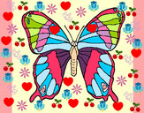 Dibujo Mariposa 7a pintado por lili15027