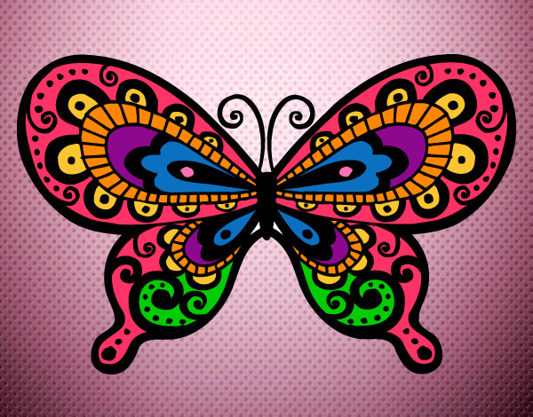 Dibujo Mariposa bonita pintado por ana2705