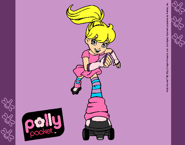 Dibujo Polly Pocket 18 pintado por lili101030