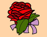 Dibujo Rosa, flor pintado por norailys 